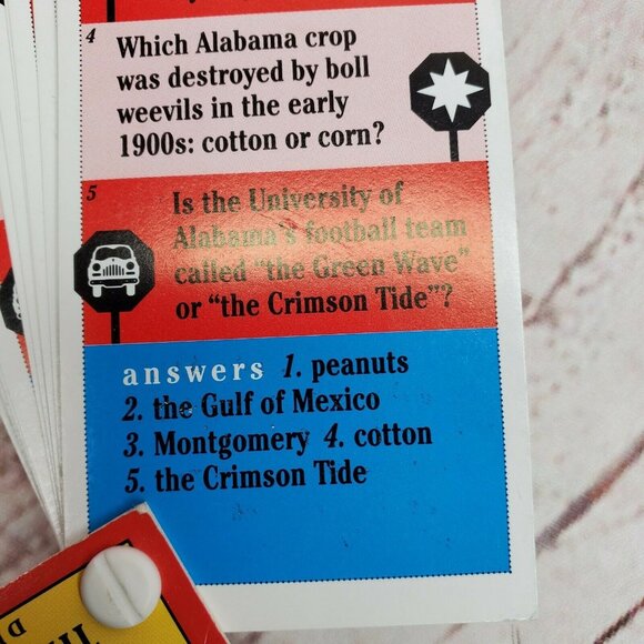 Brain Quest Extra All About America Deck 1 & 2 Questions And Answers Trivia Game - Picture 7 of 10